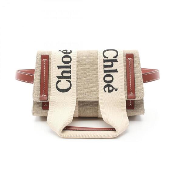 CHLOE Brown Leather Fanny Pack - Picture 1 of 6